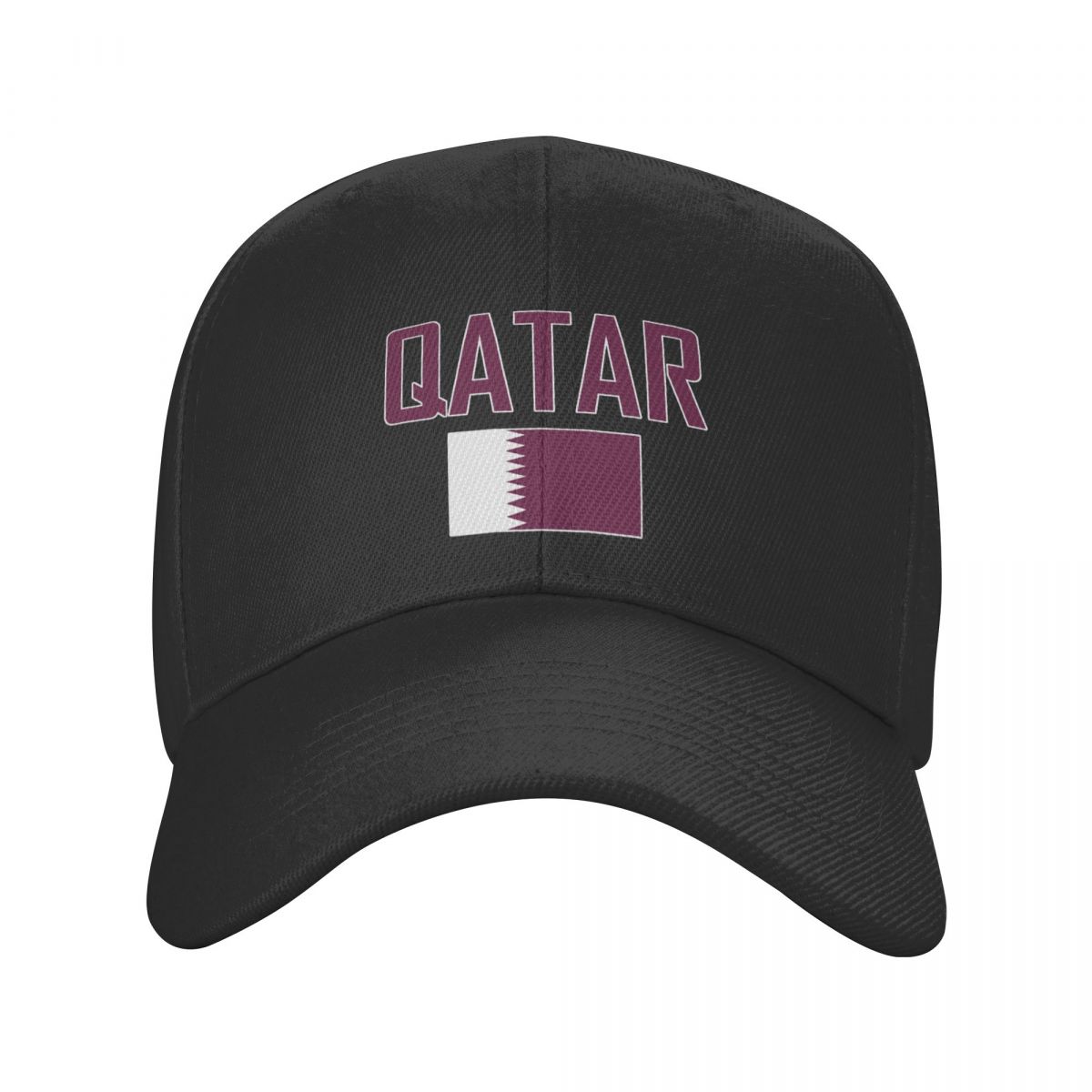 Women Fashion Qatar - QATAR Country Name With Flag Sun