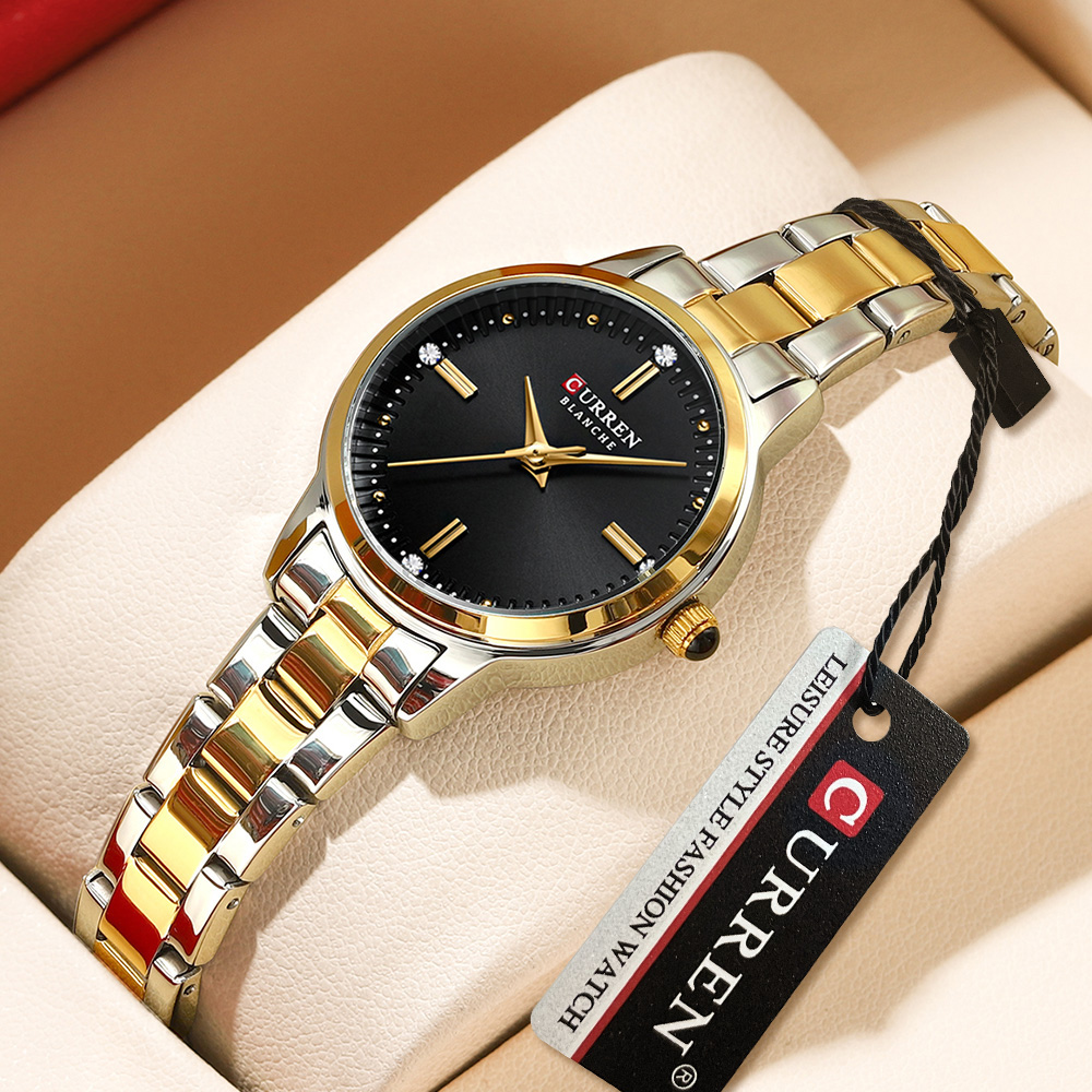 Women'S Fashion Digital Watch - CURREN Original Quartz Watch for Women