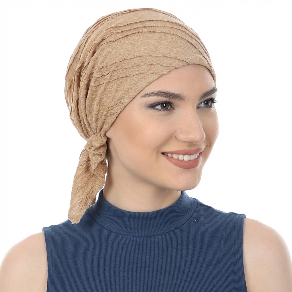 Women'S Fashion Visor - New Women Solid Color Cotton Crinkle