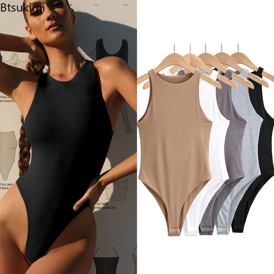 Women'S Fashion Leggings - Sexy Sleeveless Jumpsuit Women's Streetwear Leggings