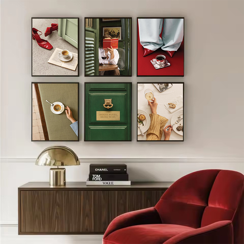 Women'S Fashion Magazines - Fashion Women Afternoon Tea Coffee Poster