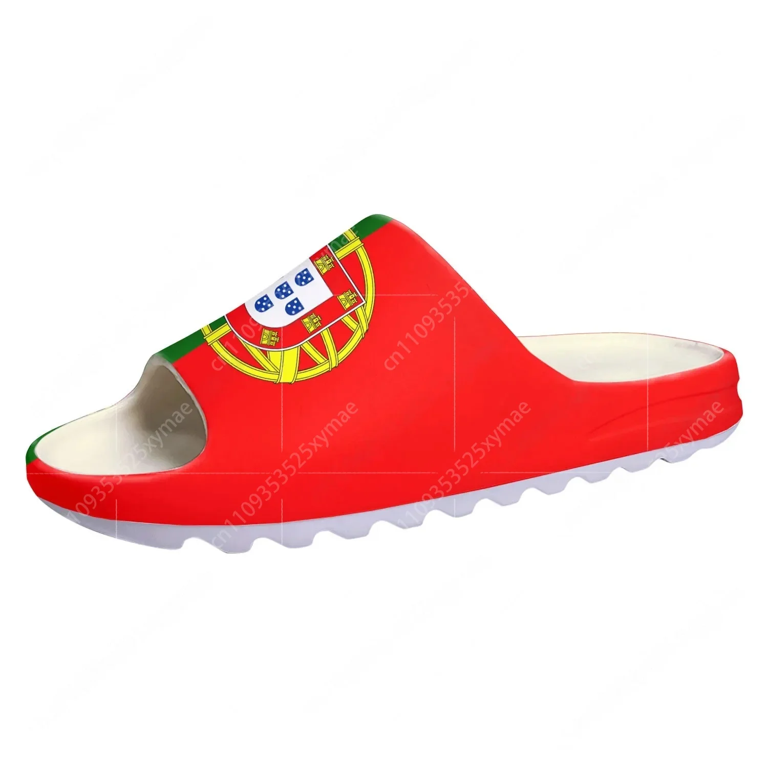 Women'S Fashion Portugal - Portugal Flag Soft Sole Sllipers Home