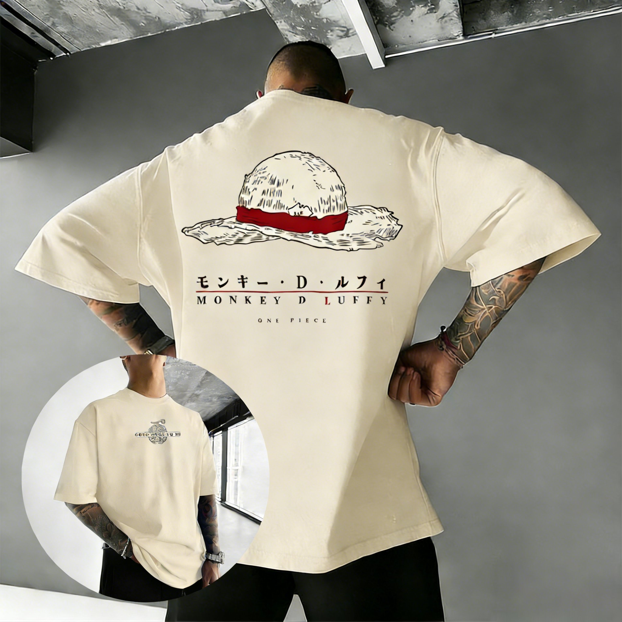 Women'S Fashion Visor - One Piece Anime Luffy T Shirt