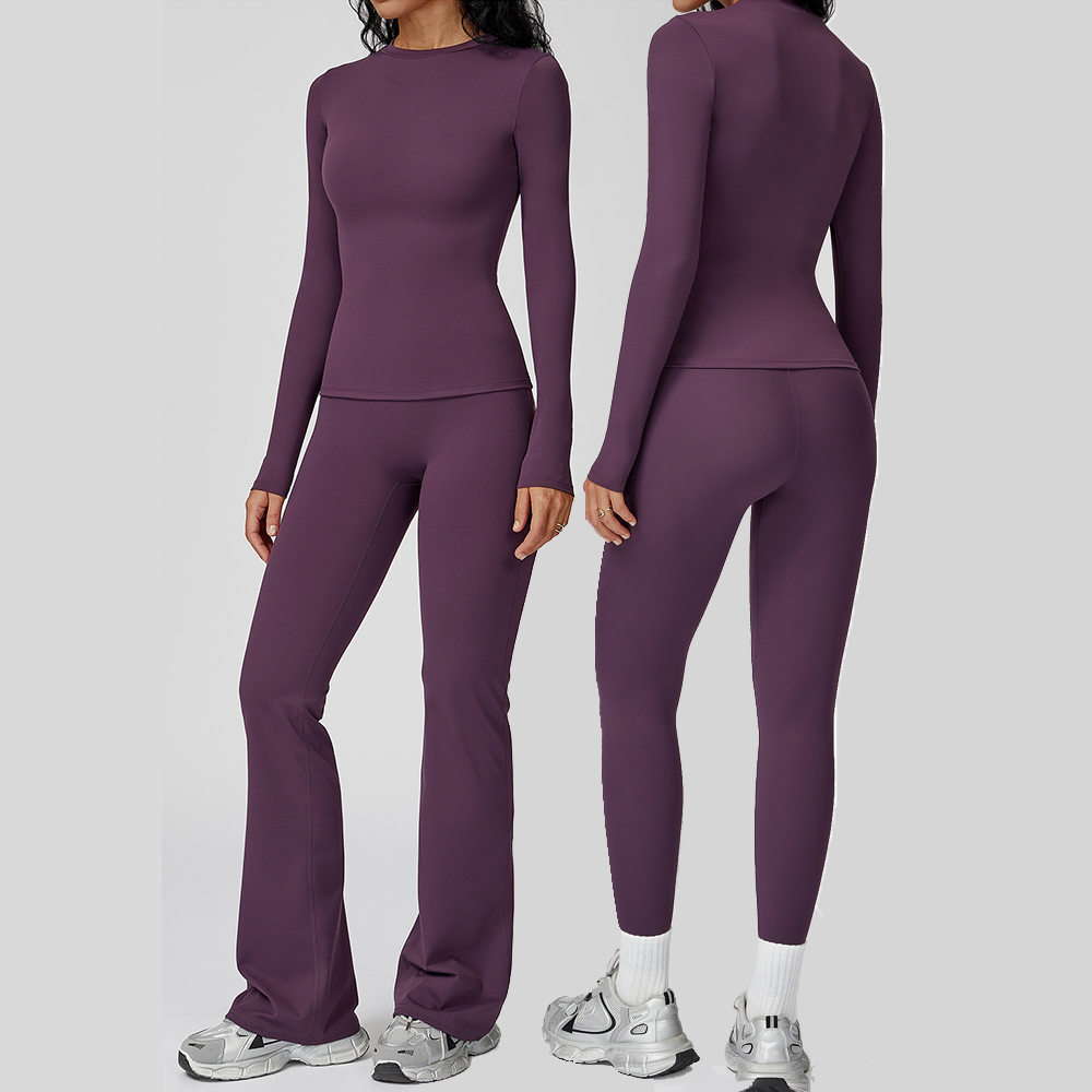 Women'S Fashion Leggings - Yoga Set 2PCS Sportswear Sports Suits