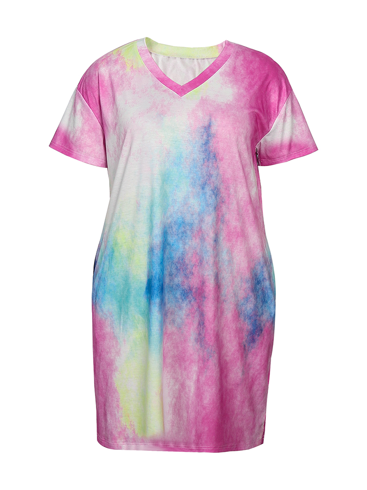 Plus Size Women's Casual Dress - Belted Shirt Dress review and price