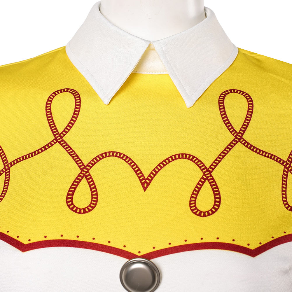 Jessie Cowgirl Cosplay Outfit  - Belted Shirt Dress review and price