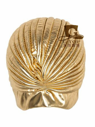 Metallic Turban Head Wrap Hat  - Women'S Fashion Visor review and price