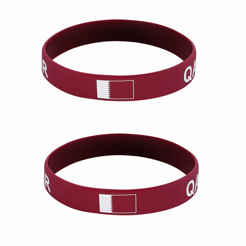 2pcs Qatar Flag Silicone Brace - Women Fashion Qatar review and price