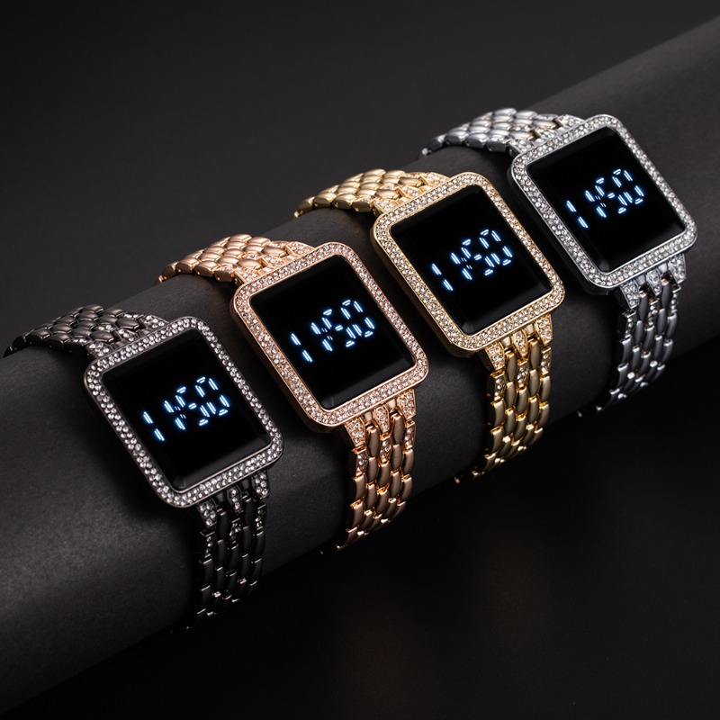 Luxury Diamond Digital Watches - Women'S Fashion Digital Watch review and price