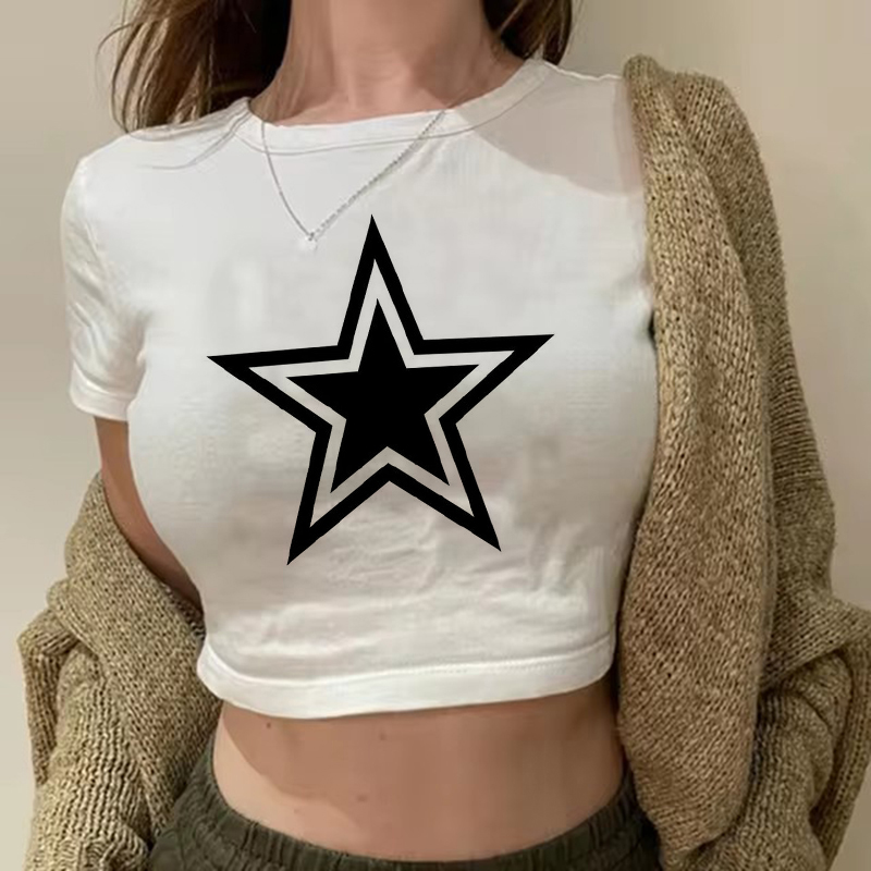 T-shirt Female 90s Y2K Clothes - Women'S Fashion In The 90S review and price