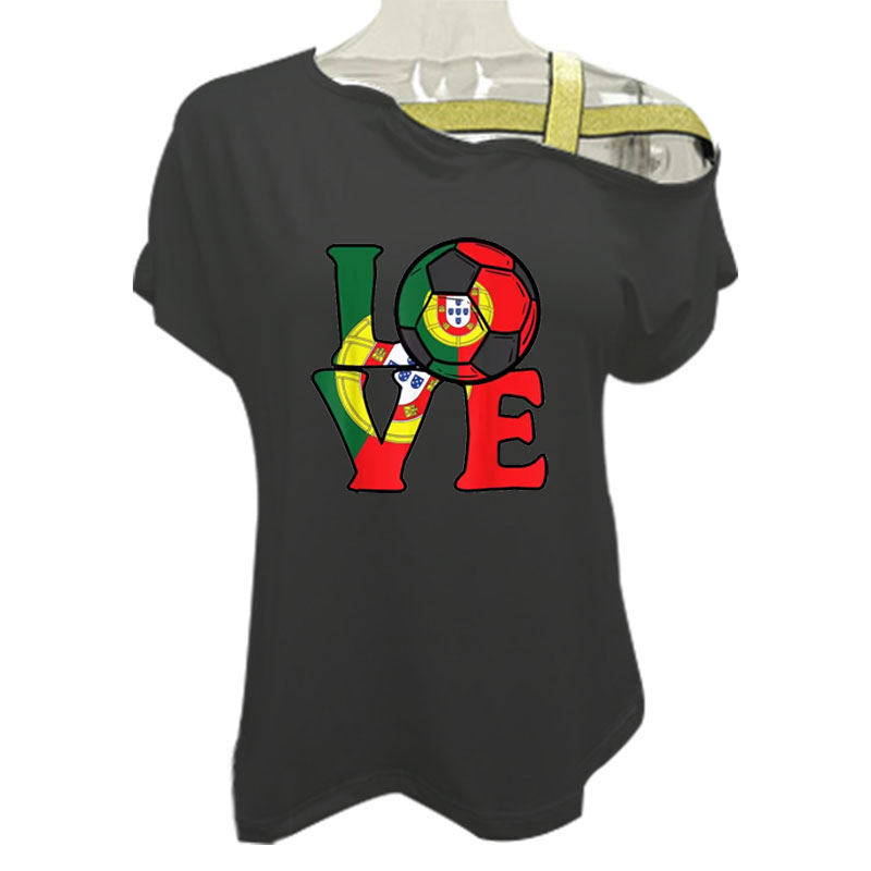 Women Loose Slash Neck T Shirt - Women'S Fashion Portugal review and price