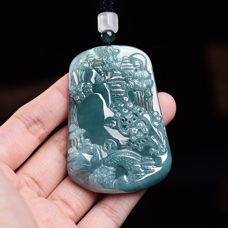 Natural Burmese Jadeite Scener - Women'S Fashion Gifts review and price
