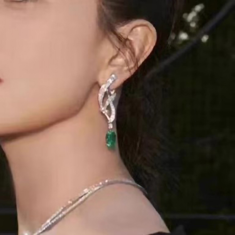 Retro Luxury Emerald Square Di - Women'S Fashion Magazines review and price