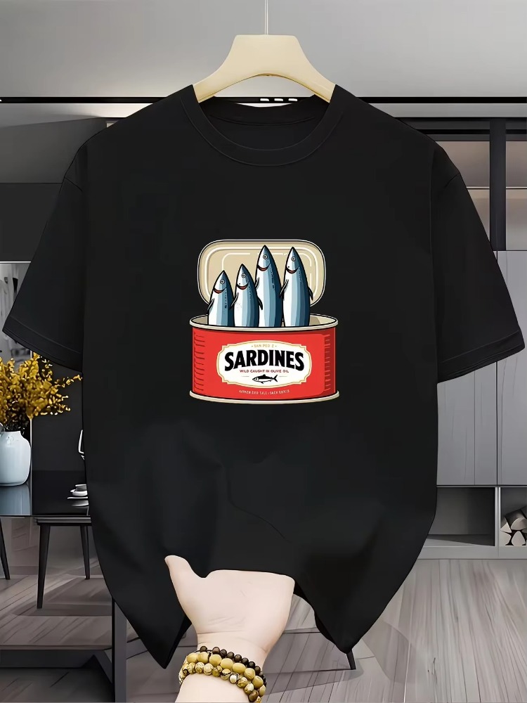 Sardines T Shirt Fish Graphic  - Women'S Fashion Portugal review and price