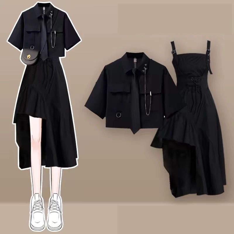 2026 Women's Summer New In Fas - Belted Shirt Dress review and price