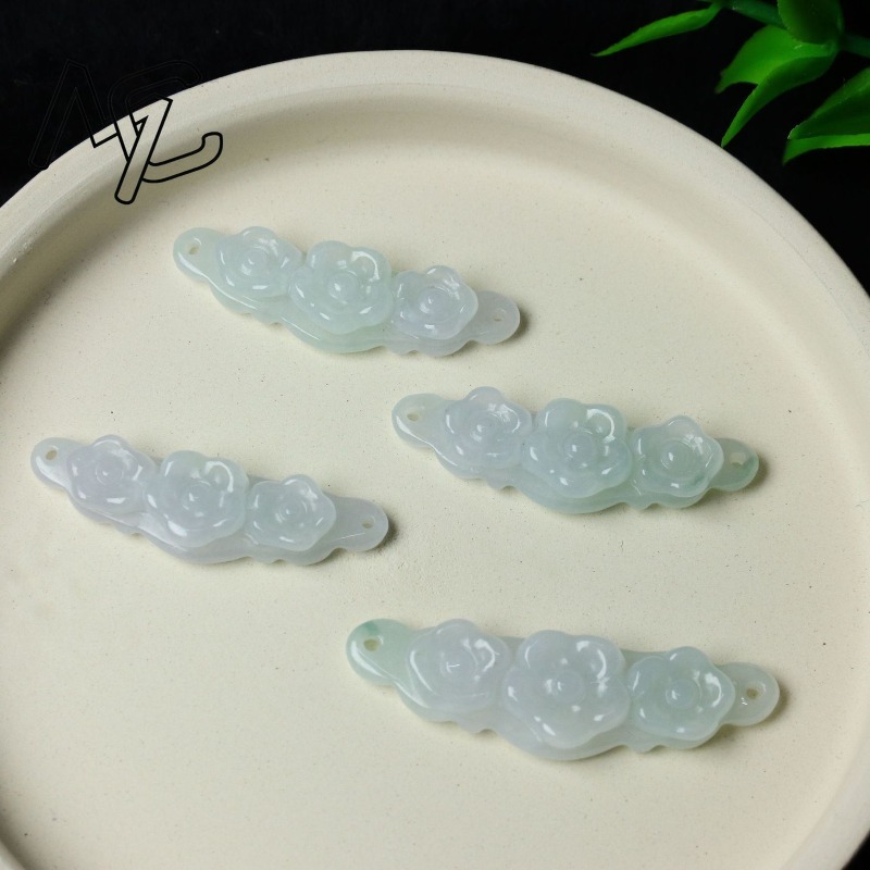 1pc Natural Jadeite Emerald Fl - Women'S Fashion Gifts review and price