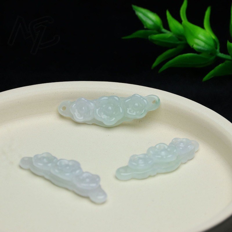1pc Natural Jadeite Emerald Fl - Women'S Fashion Gifts review and price