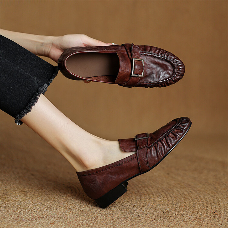 New Autumn Genuine Leather Wom - Women'S Fashion Walking Shoes review and price