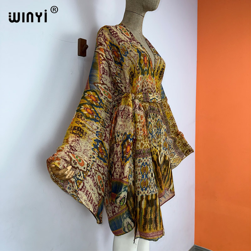 WINYI kimono with belt summer  - Women'S Fashion Kimono review and price