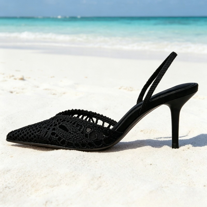 Novely Hollow Woven Design Hee - Women'S Fashion Line review and price