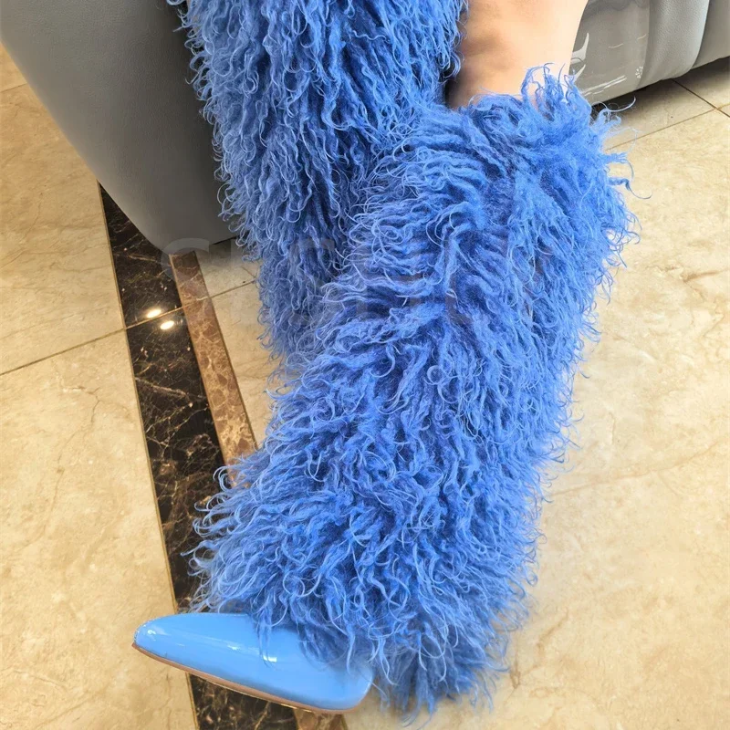 Fashion Candy Colored Plush Kn - Women'S Fashion Magazines review and price
