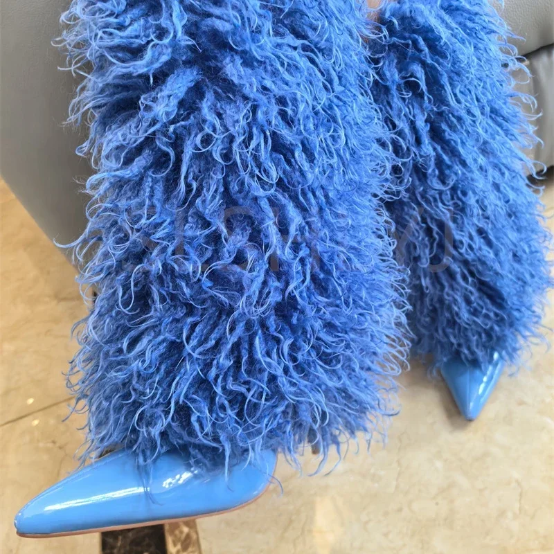 Fashion Candy Colored Plush Kn - Women'S Fashion Magazines review and price