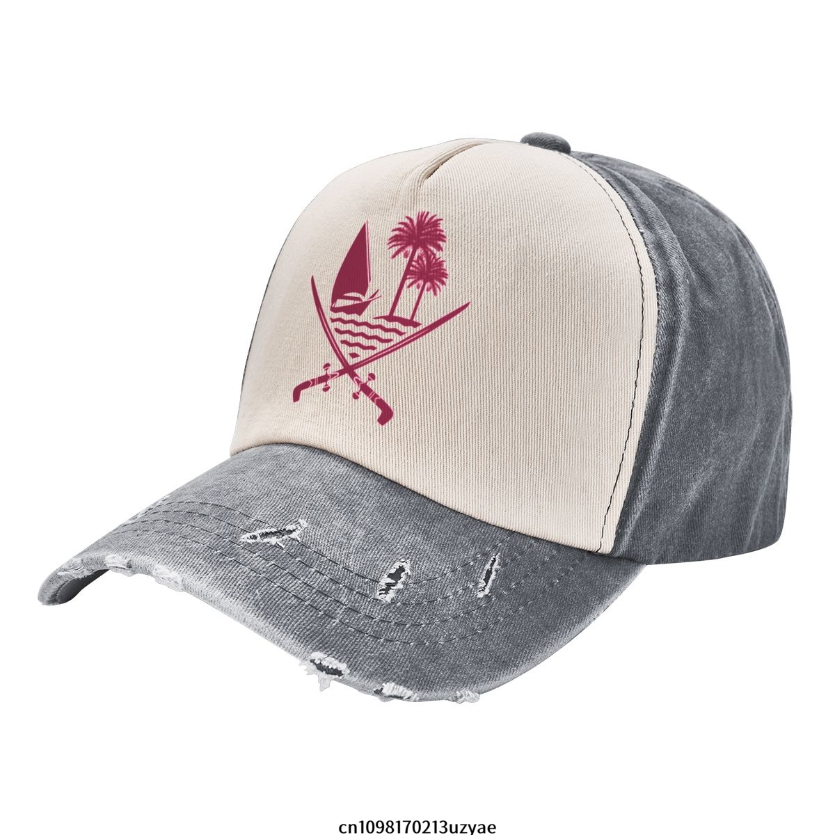 Emblem Of Qatar Cowboy Hat Wom - Women Fashion Qatar review and price