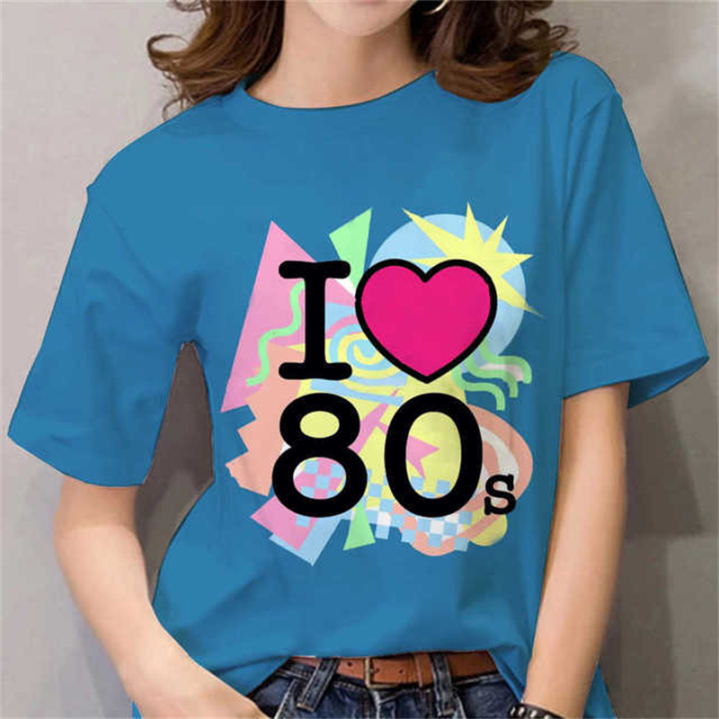80s Womens T Shirt Femal Black - Women'S Fashion In The 90S review and price