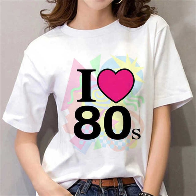 80s Womens T Shirt Femal Black - Women'S Fashion In The 90S review and price