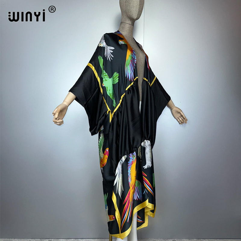 WINYI print boho kimono maxi b - Women'S Fashion Kimono review and price