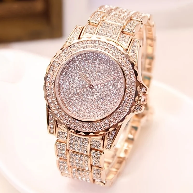 Fashion Crystal Full Steel Wom - Women'S Fashion Digital Watch review and price