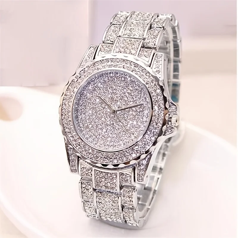 Fashion Crystal Full Steel Wom - Women'S Fashion Digital Watch review and price