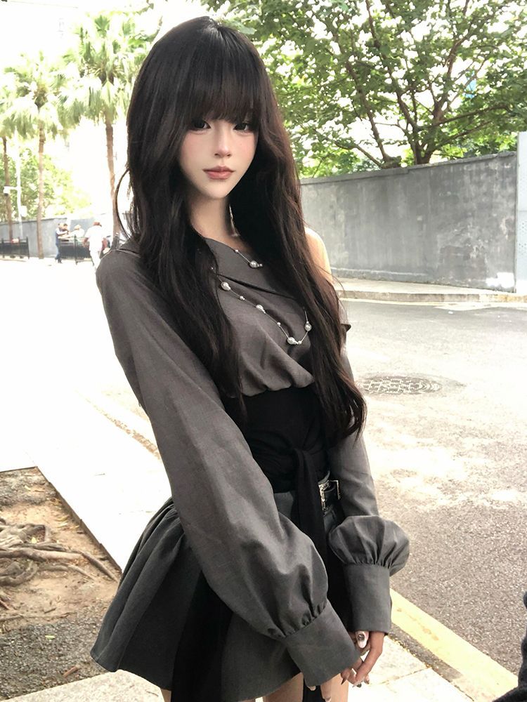 2026 Hot Girl Sexy Gothic Slim - Women'S Y2K Fashion Aesthetic review and price
