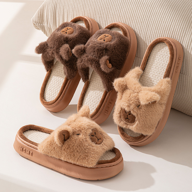 Hemp Cartoon Women's Slippers  - Women Fashion Ideas review and price