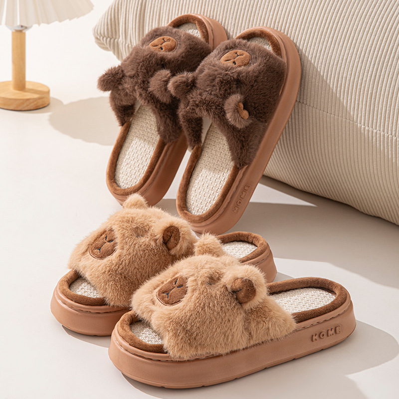 Hemp Cartoon Women's Slippers  - Women Fashion Ideas review and price