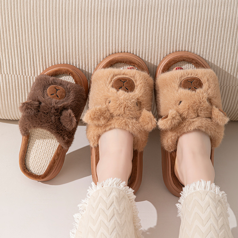 Hemp Cartoon Women's Slippers  - Women Fashion Ideas review and price
