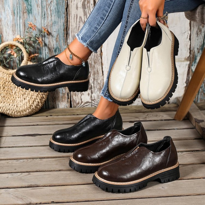Retro British Style Women's Sh - Women'S Fashion Walking Shoes review and price