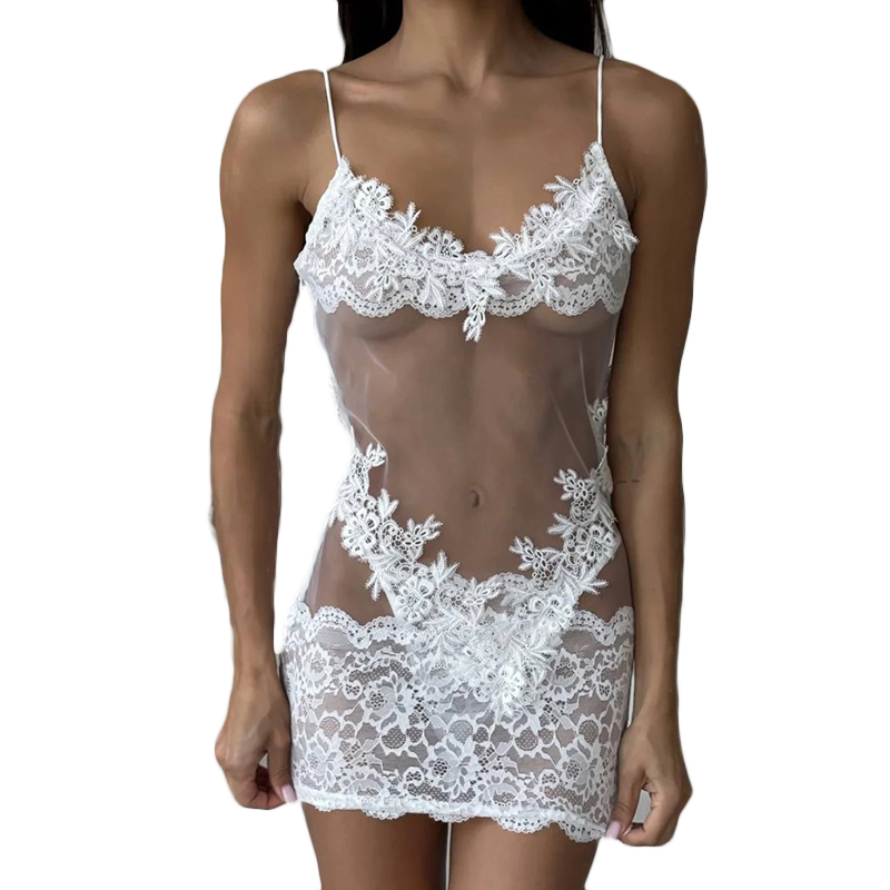 Sexy Lace Chemise Nightgown Wo - Women'S Fashion Line review and price