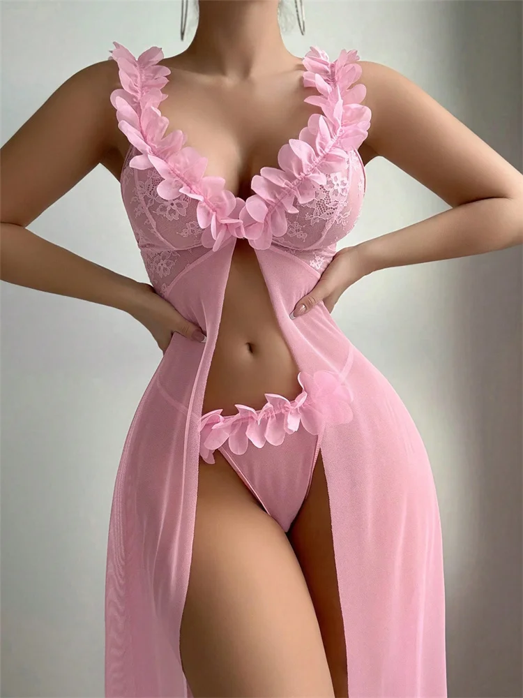Pink Floral Sexy Nighties Wome - Women'S Fashion Line review and price