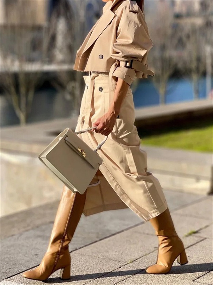 Wmstar 2 Piece Sets Women New  - Belted Shirt Dress review and price