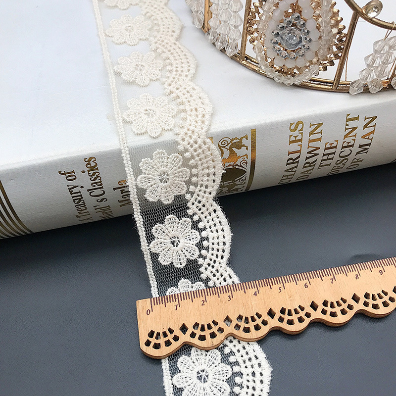 3Yards/Lot Embroidery White Be - Belted Shirt Dress review and price