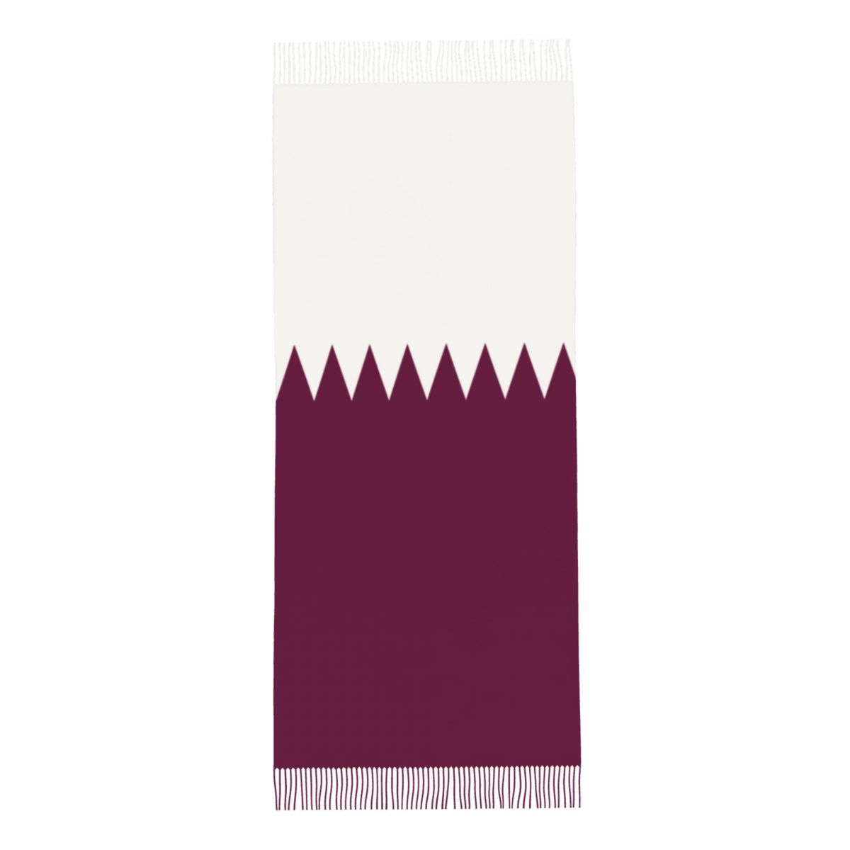 Qatar Flag Women's Tassel Shaw - Women Fashion Qatar review and price
