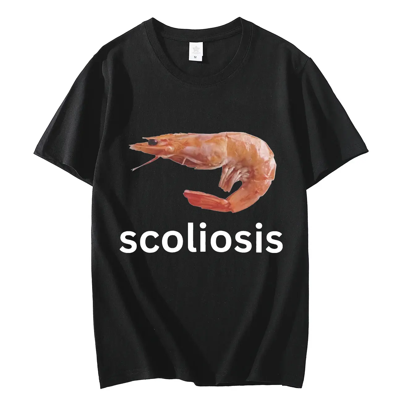 Scoliosis Funny Shrimp Meme T- - Women'S Fashion In The 90S review and price