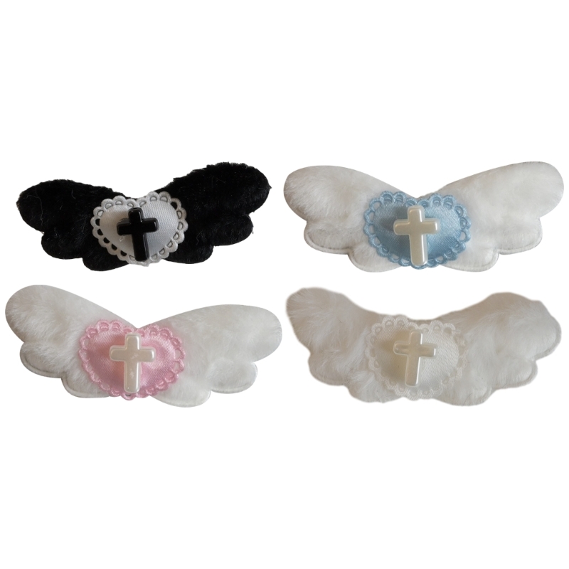 Gothic Heart Angel Wing Hair C - Women'S Y2K Fashion Aesthetic review and price