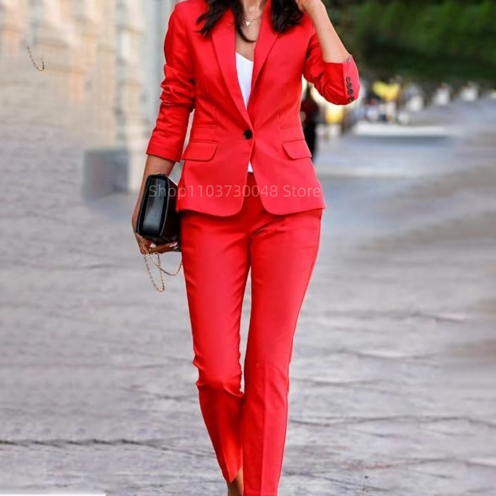 Fashion Office Ladies Blazer a - Women'S Fashion Trousers review and price