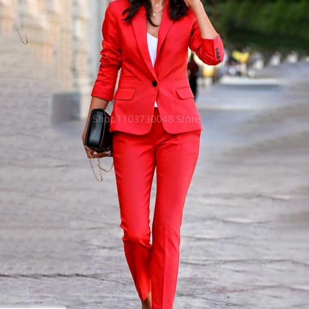 Fashion Office Ladies Blazer a - Women'S Fashion Trousers review and price