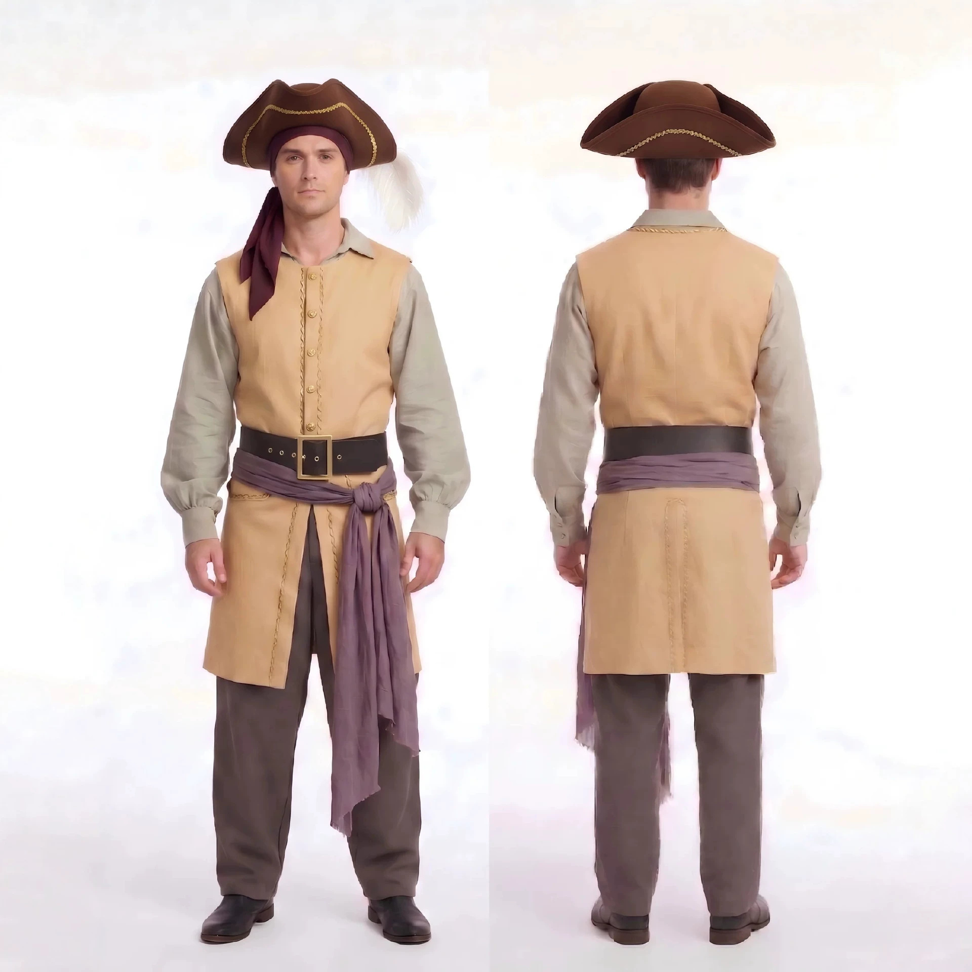 Movie Backrooms Captain Clark  - Belted Shirt Dress review and price