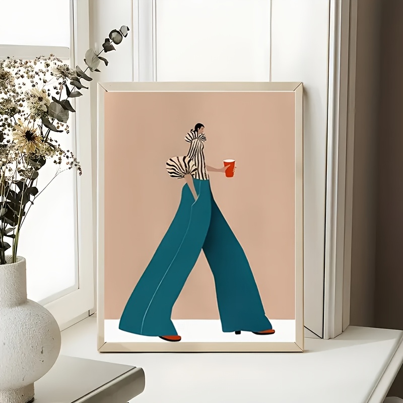Fashionable Blue Pants Woman P - Women'S Fashion Trousers review and price